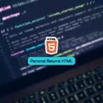 building html resume
